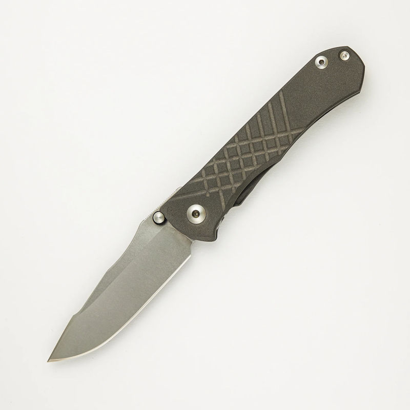 Umnumzaan - Drop Point CPM S45VN Blade - Titanium Handle