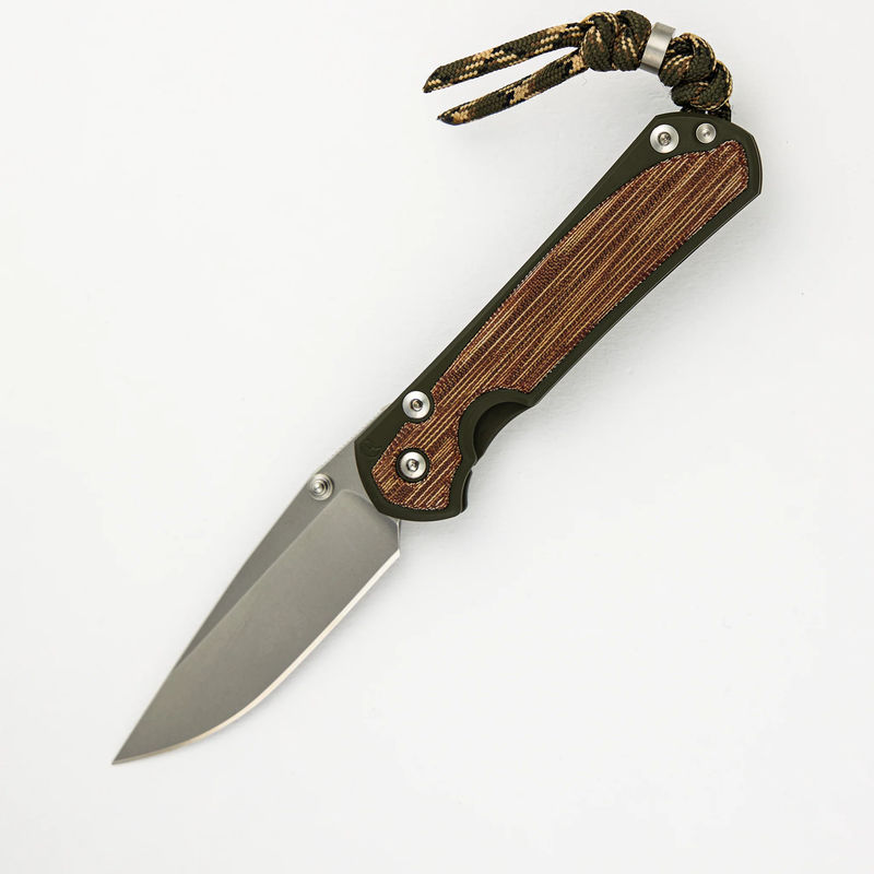 Small Sebenza 31 - Natural Micarta - Northwest Knives Exclusive
