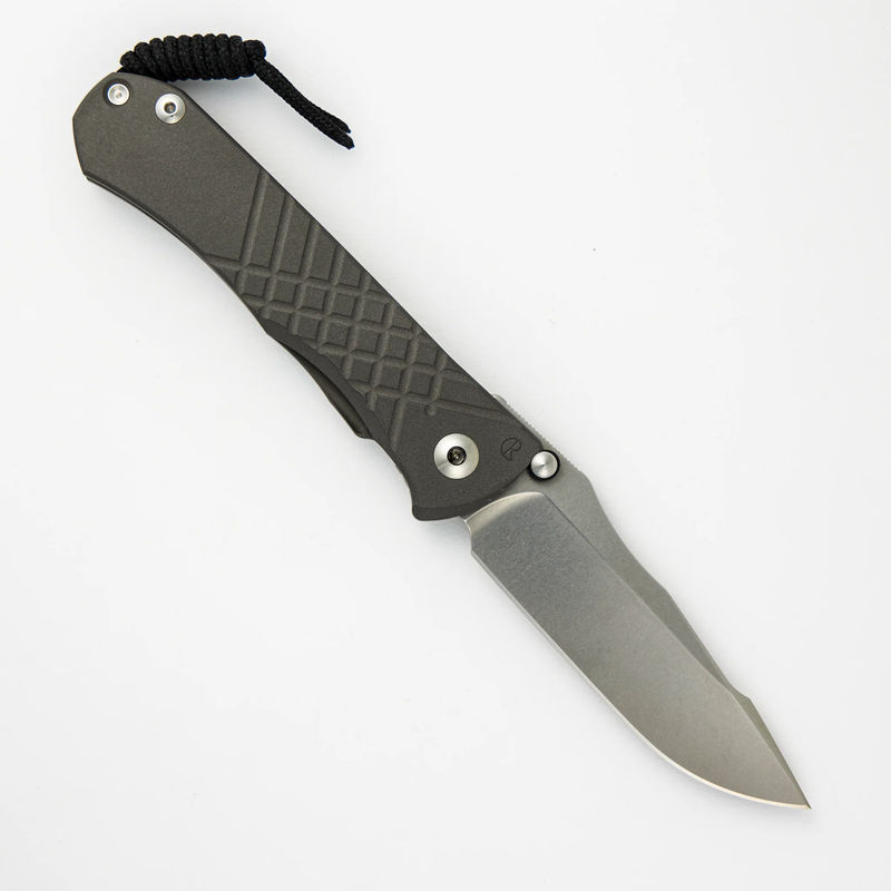 Umnumzaan Lefty - Drop Point CPM MagnaCut Blade - Titanium Handle