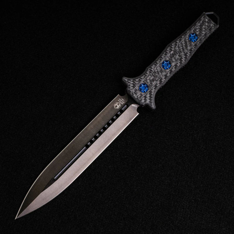 Nephilim – Carbon Fiber Handle – DLC Elmax Blade S-N 00989