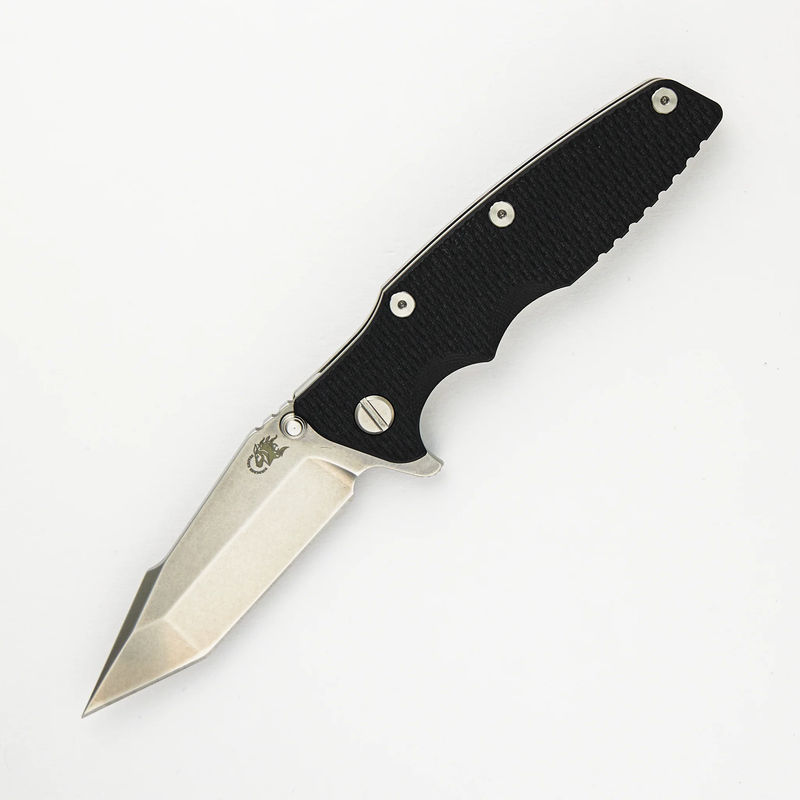 Eklipse 3.5" S45VN Harpoon Tanto Tri-Way Stonewash Black G10