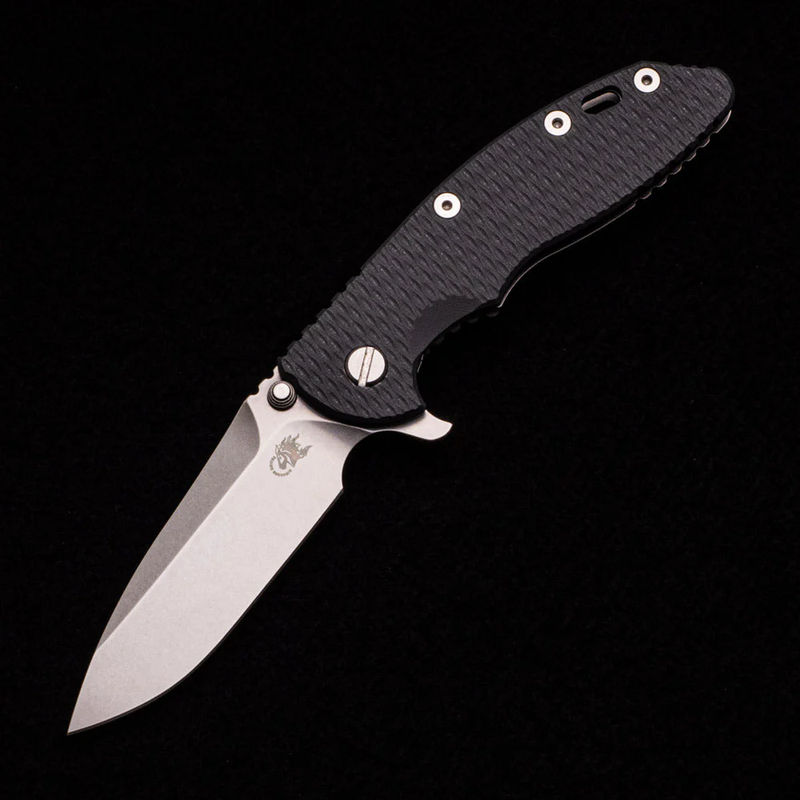 XM-18 3.5″ – Tri-Way – Swedge Spear – Stonewash – Grey G10