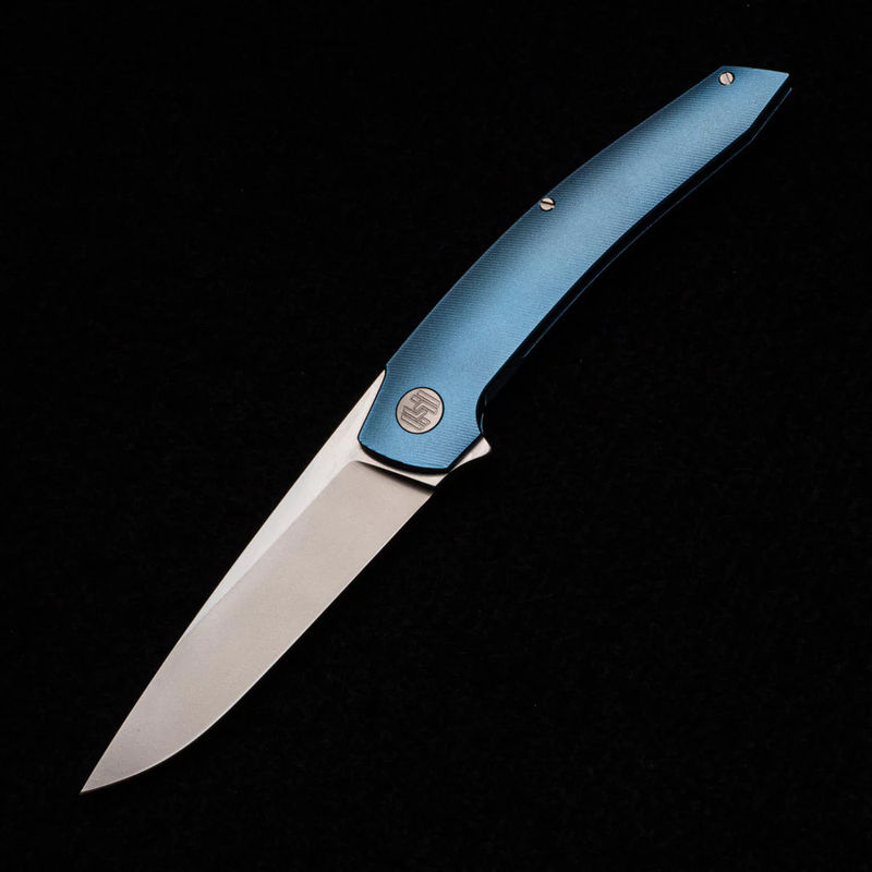 Model T – RWL34 BLADE W- Satin Flats – Blue TI W- SILVER