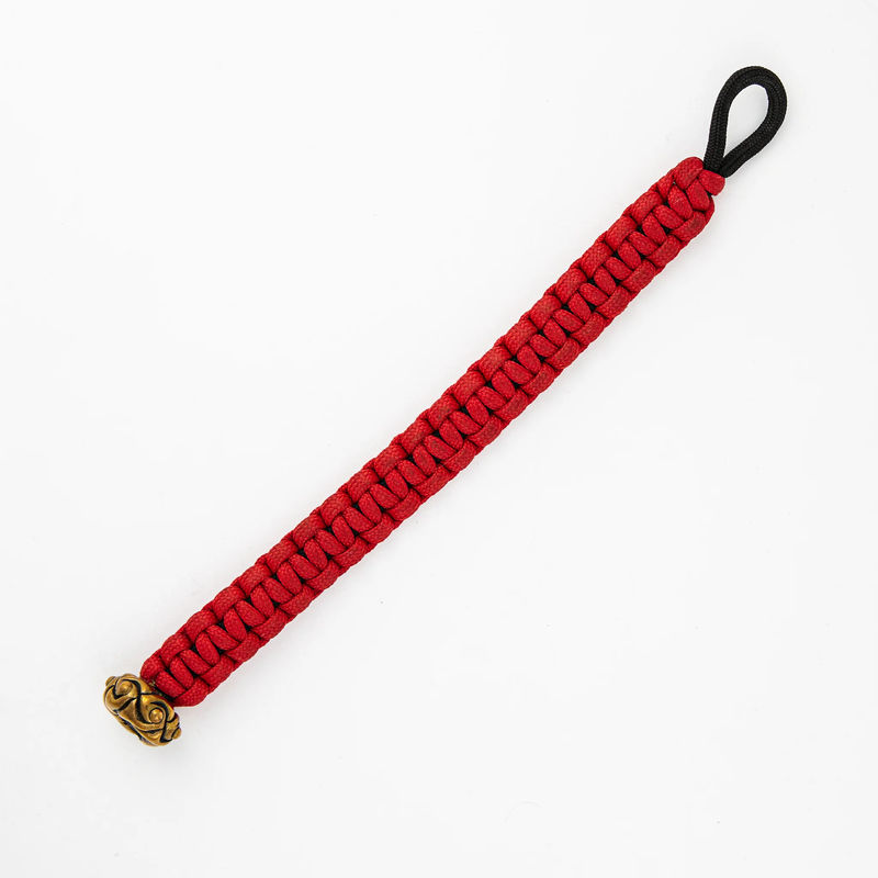 Custom Paracord Bracelet With Bronze Clasp