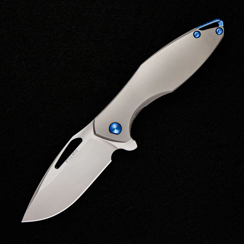ARIUS – SMOOTH TITANIUM HANDLE – 20CV BLADE