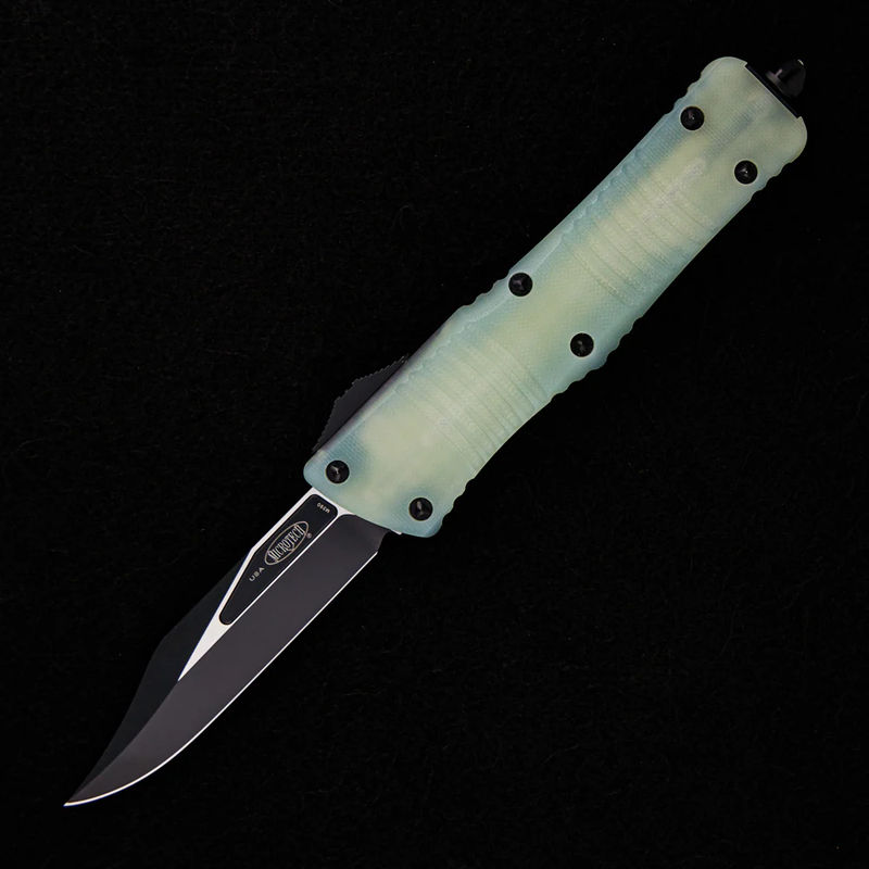 COMBAT TROODON BOWIE SIGNATURE SERIES JADE GREEN G10 COMPOSITE TOP STANDARD 146-1 GTJGS S/N 006
