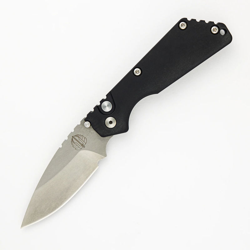 SNG Auto - Black Aluminum Handle - 154CM Blade