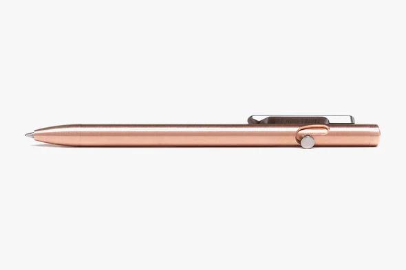 Tactile Turn Copper Slim Bolt Action Pen Mini 4.4"